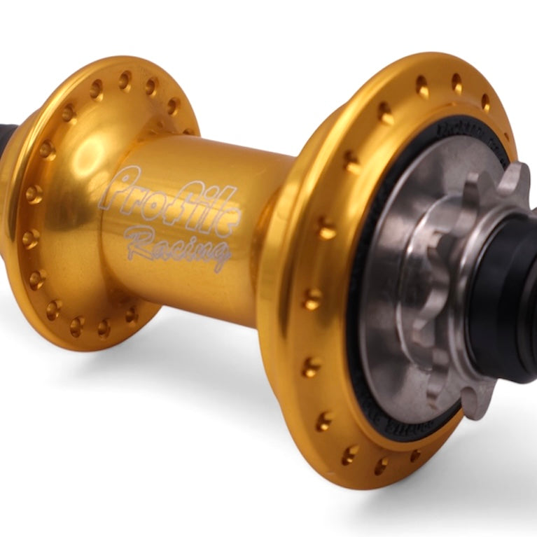 Profile Racing Elite Female RHD Kassette / Cassette Hub Gold with Crmo or Titanium Driver