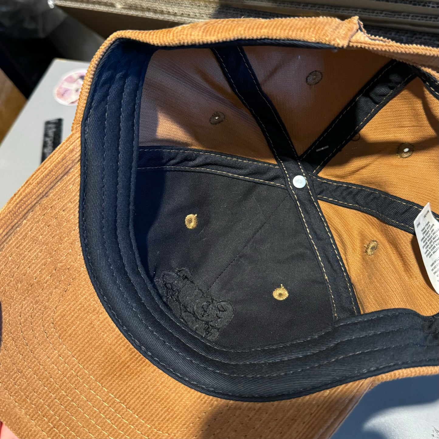 Fourpegsbmx 4P Circle Vintage Kappe / Cap Brown/Black