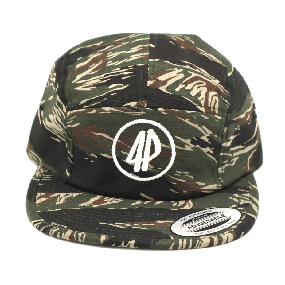 Fourpegsbmx 4P Circle Camper Kappe / Cap Camo/White