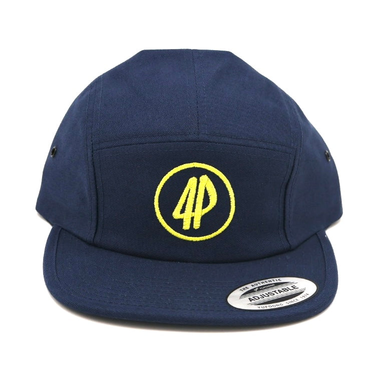 Fourpegsbmx 4P Circle Camper Kappe / Cap Blue/Yellow