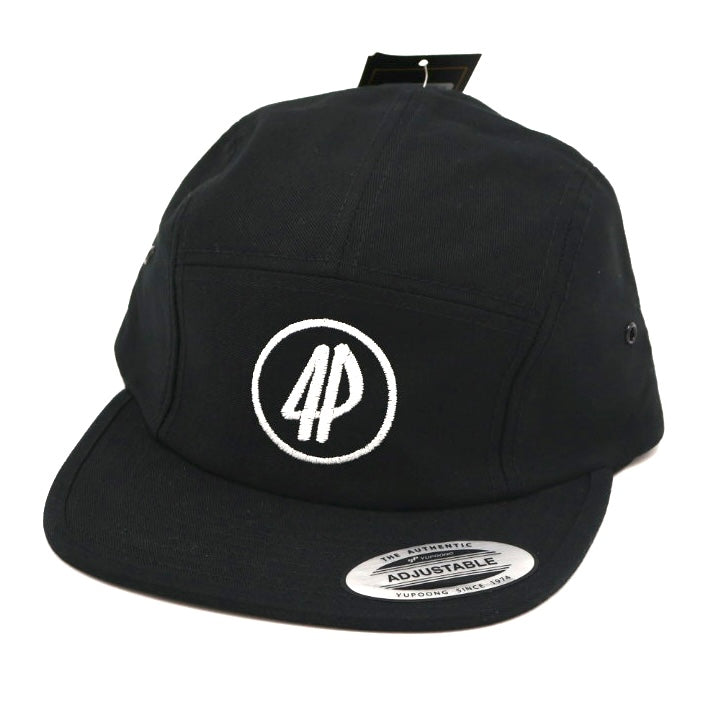 Fourpegsbmx 4P Circle Camper Kappe / Cap Black/White
