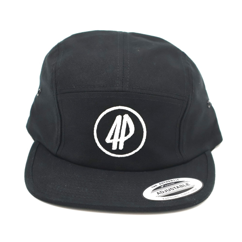 Fourpegsbmx 4P Circle Camper Kappe / Cap Black/White