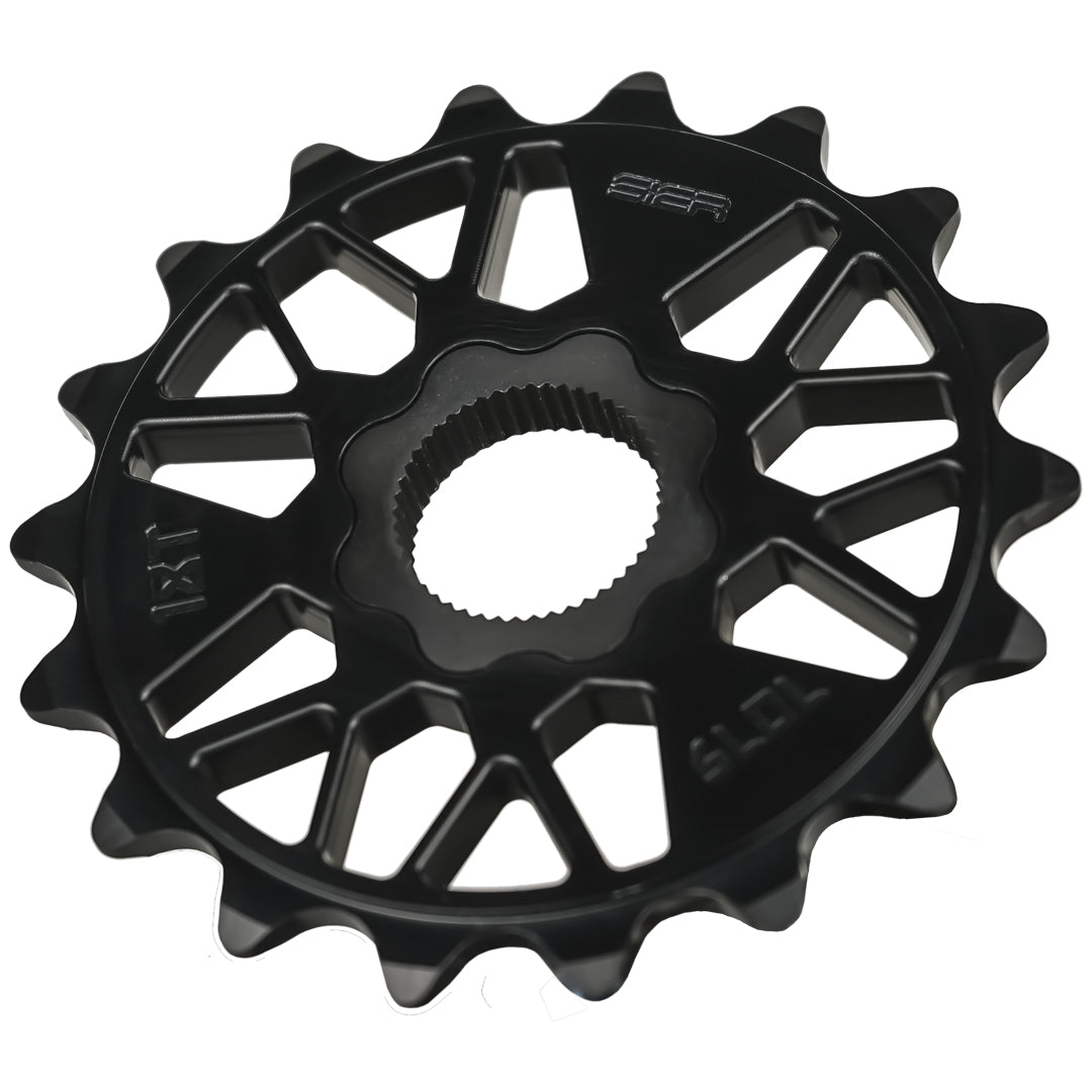 Sier Juhachi Spline Drive 19mm Kettenblatt / Sprocket 18T Black