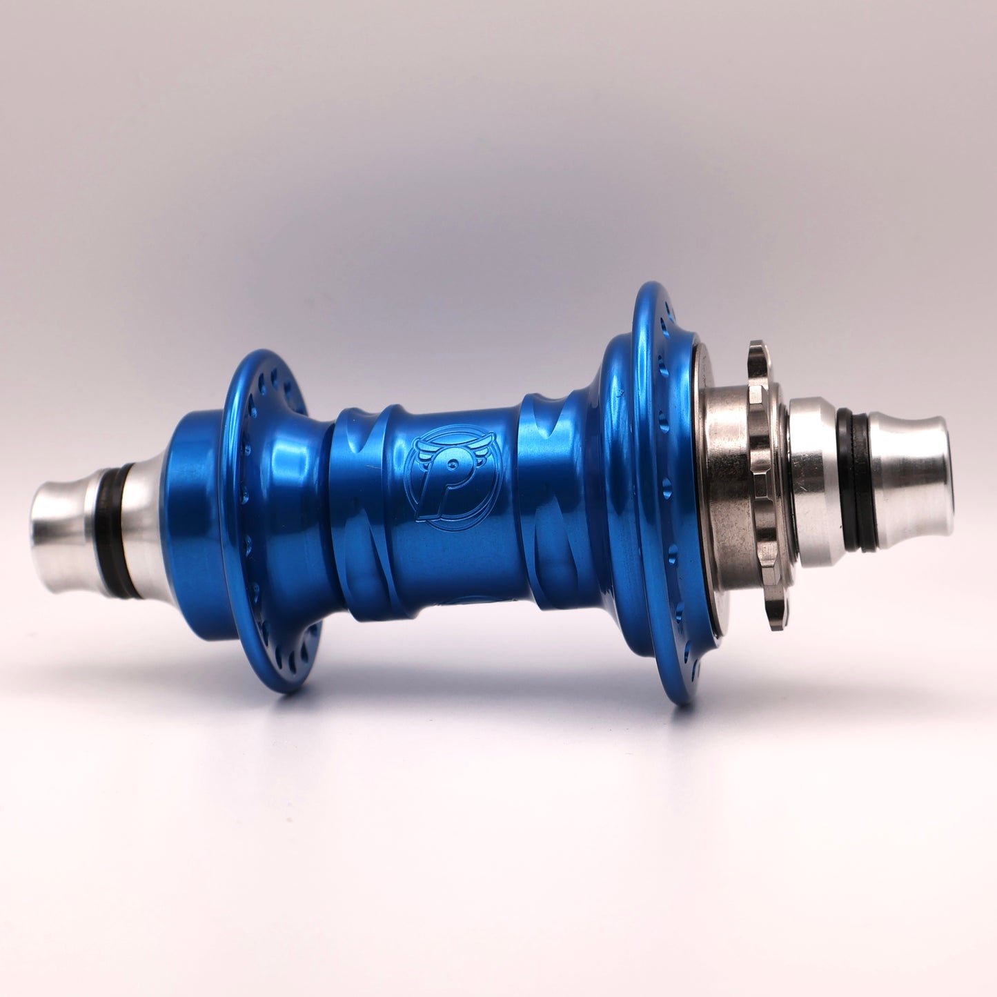 Profile Racing Mini Female LHD Cassette Nabe / Hub Blue with Crmo or Titanium Driver