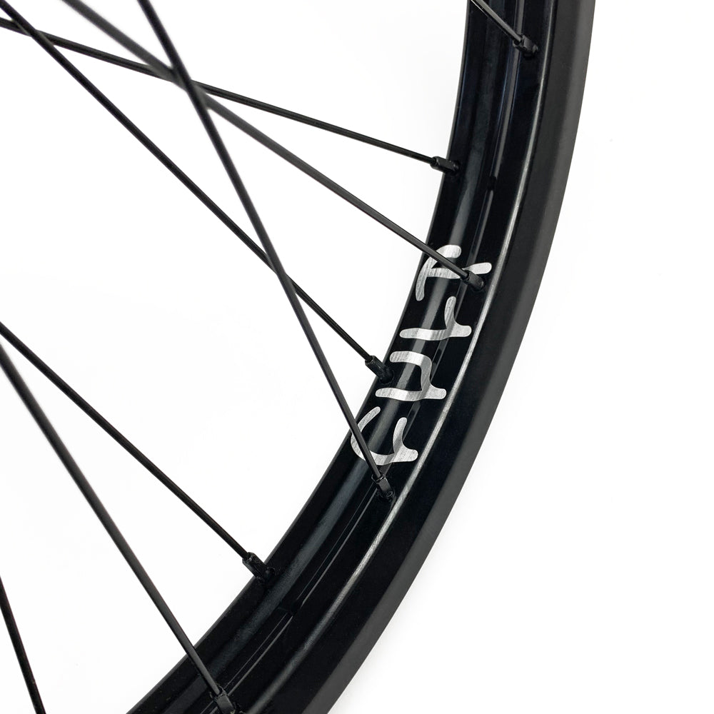 Cult Match V2 Crew Vorderrad / Front Wheel Black