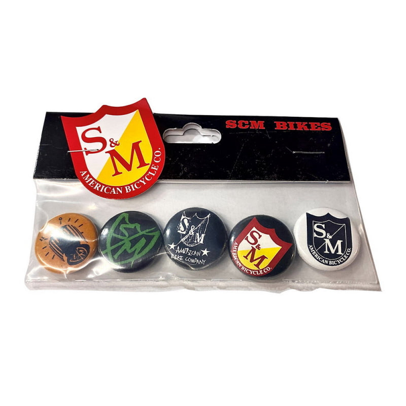S&M Bikes Button Set