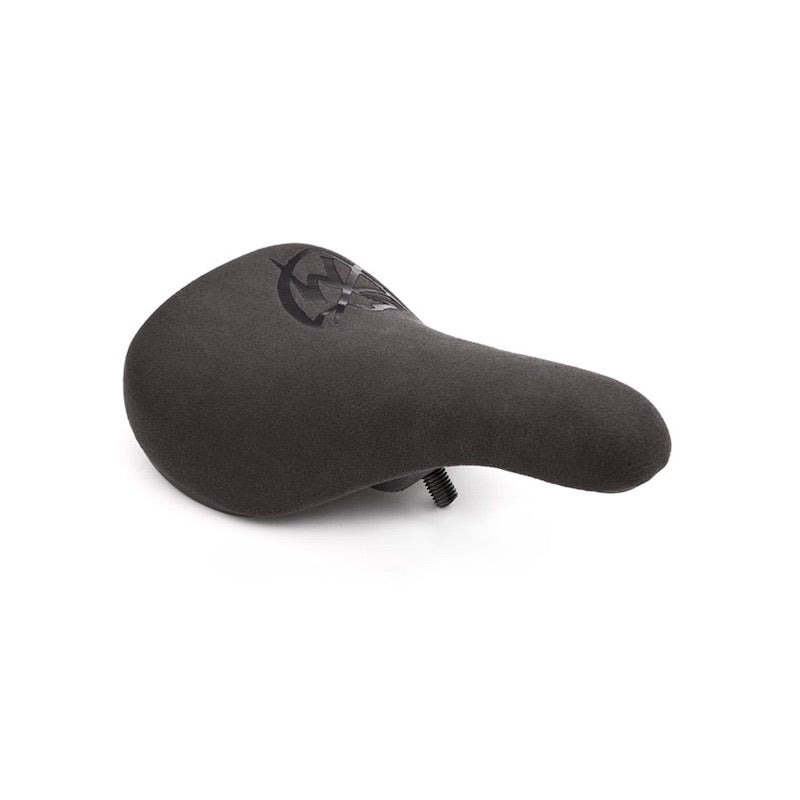 S&M Bikes Microfiber Stealth Pivotal Sattel / Seat Black