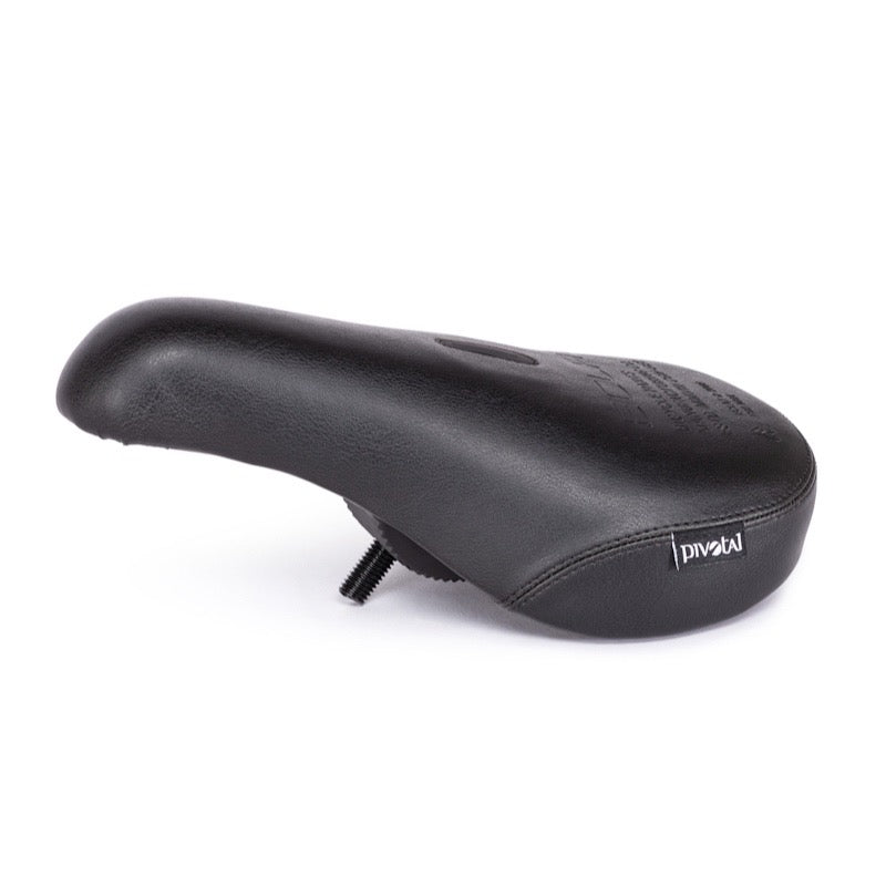Eclat Bios Leather Fat Pivotal Sattel / Seat Black
