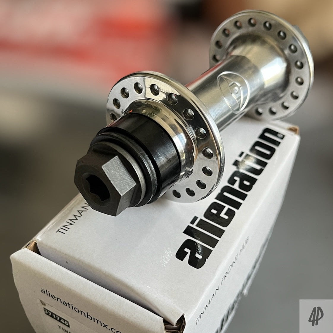 Alienation Tinman Vorderradnabe / Front Hub Polished