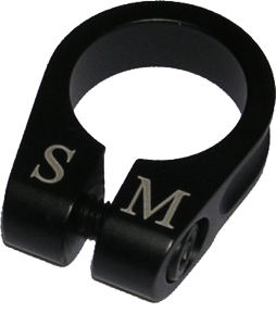S&M Bikes XLT Sattelklemme / Seatclamp Black