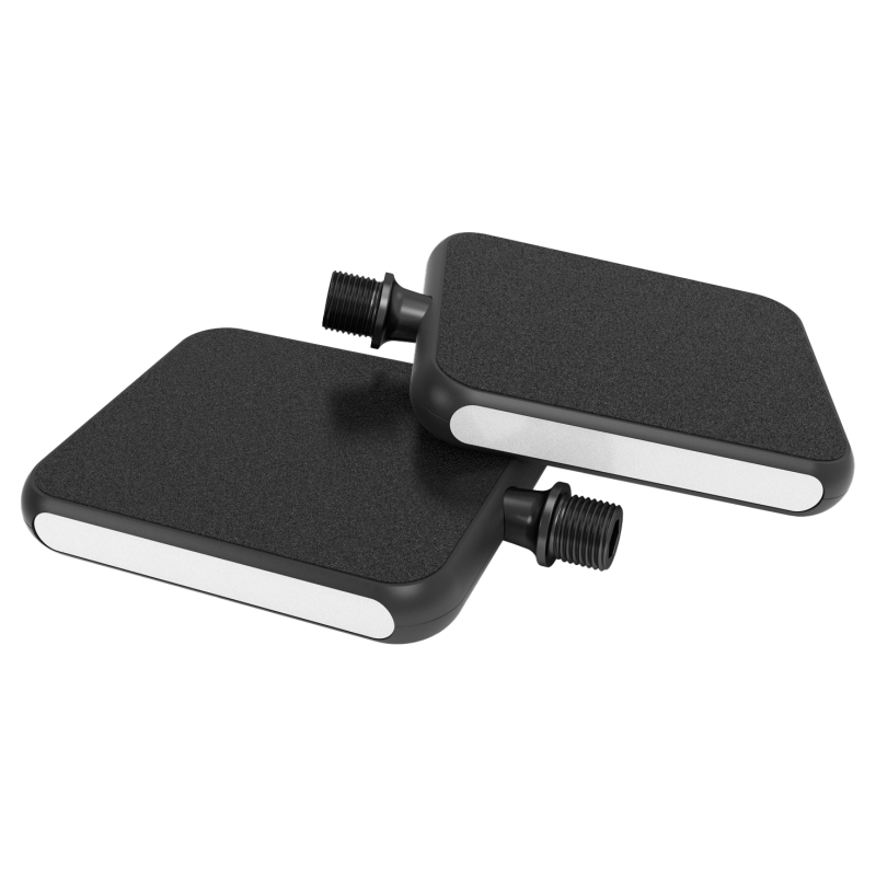 Moto Reflex Black/White Flatland Pedals