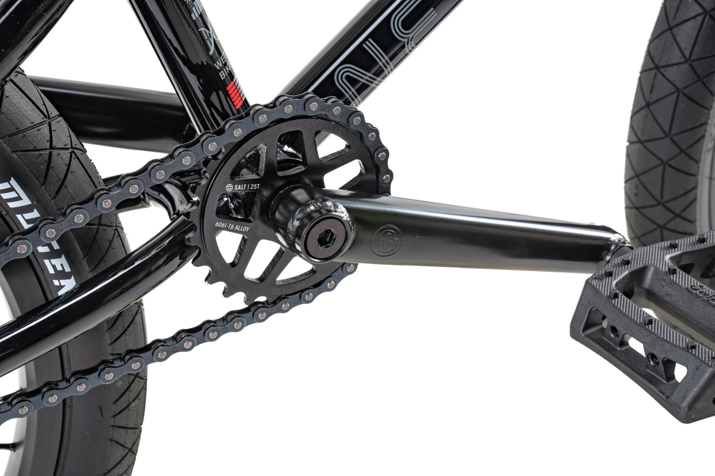 Wethepeople Sinus Flatland 19" FC Komplettrad Black