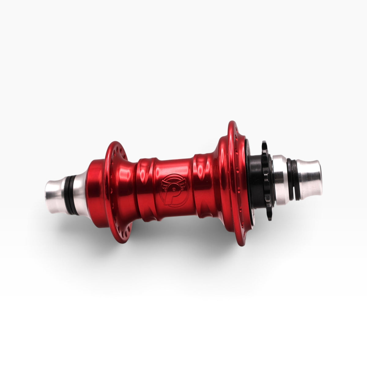 Profile Racing Mini Female LHD Cassette Nabe / Hub Red with Crmo or Titanium Driver