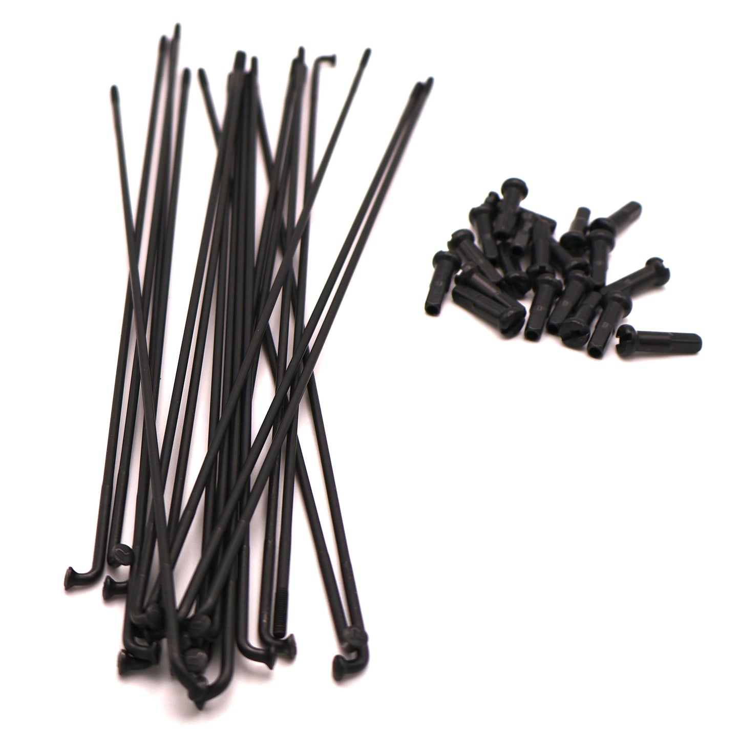Fourpegsbmx Twenties Butted Speichen / Spokes Matte Black