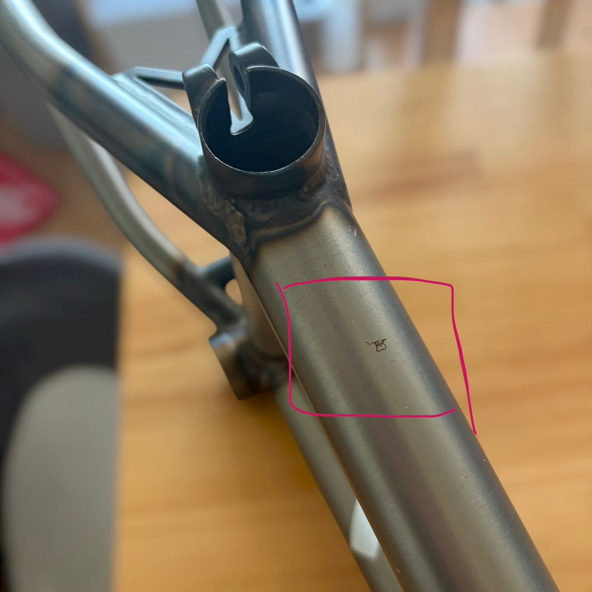 Heresy Ascend X V2 19.5” Raw Rahmen / Frame Flatland
