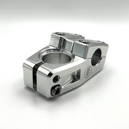 Fourpegsbmx Topload 37mm Vorbau / Stem Polished w/Silver Bolts