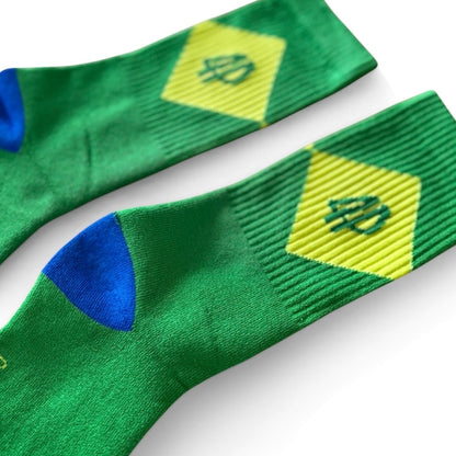 Fourpegsbmx Socorro Mae Socks Green/Yellow/Blue