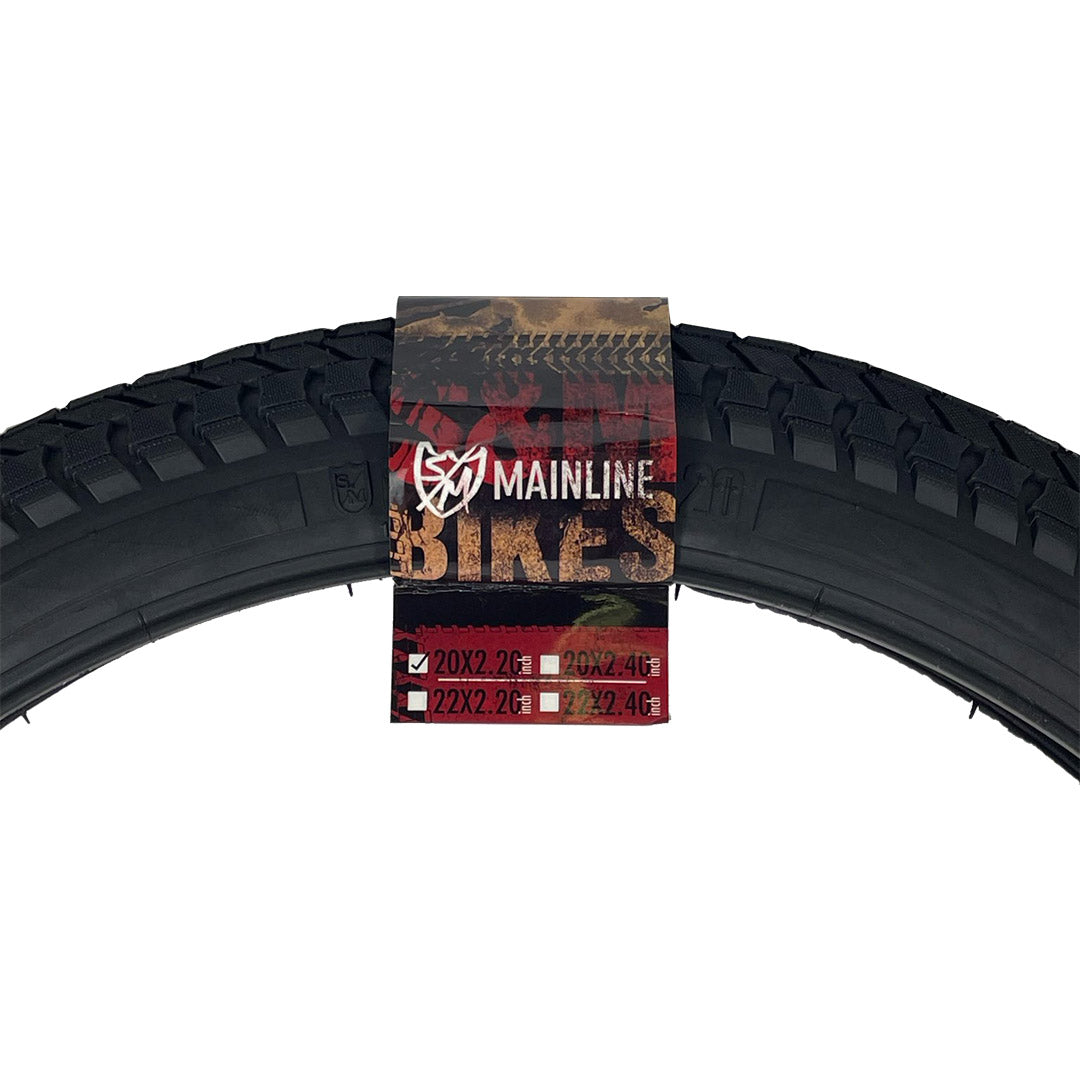 S&M Bikes Mainline V2 Trails Reifen / Tire Black