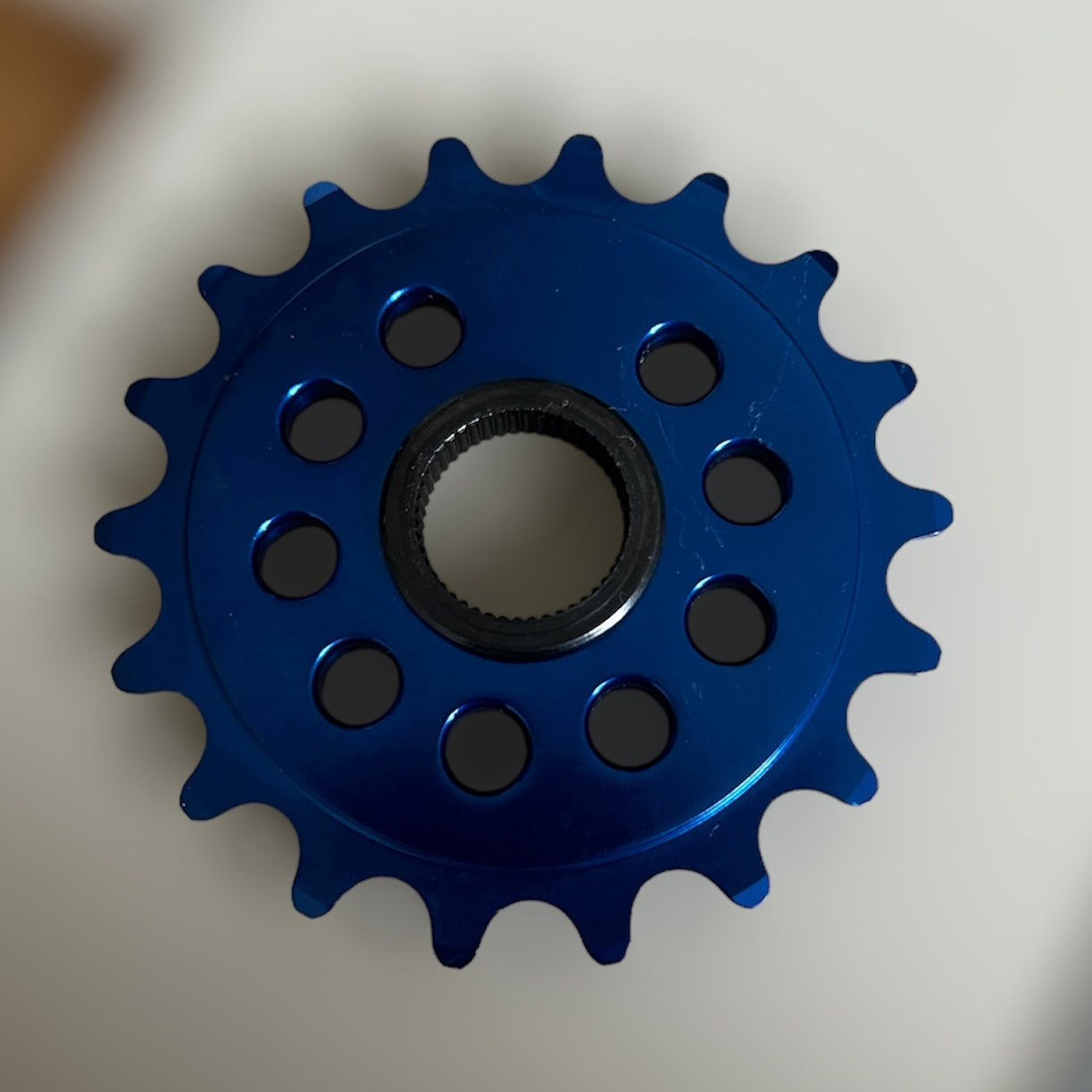 Profile Racing Spline Drive 19mm Kettenblatt / Sprocket 18T Blue