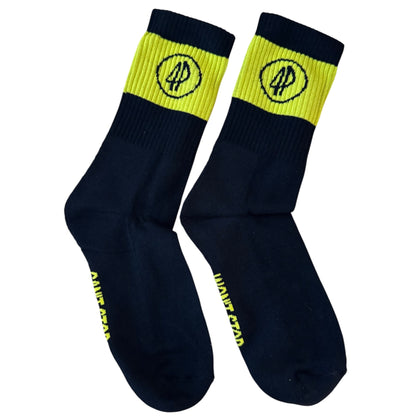 Fourpegsbmx CSWS Socks Black/Yellow