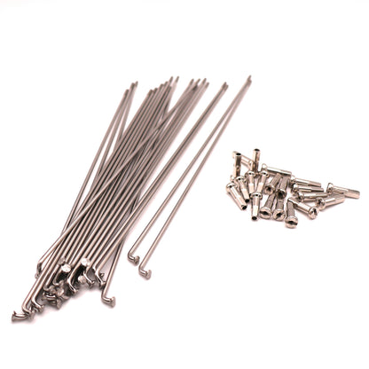 Fourpegsbmx Twenties Speichen / Spokes Polished Silver