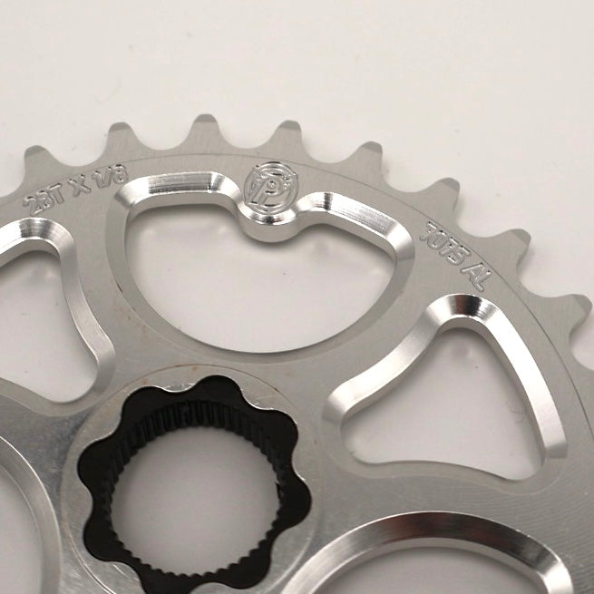 Profile Racing Galaxy Spline Drive 22mm Kettenblatt / Sprocket 28T Polished