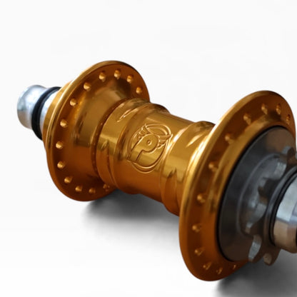 Profile Racing Mini Female RHD Cassette Nabe / Hub Gold with Crmo or Titanium Driver