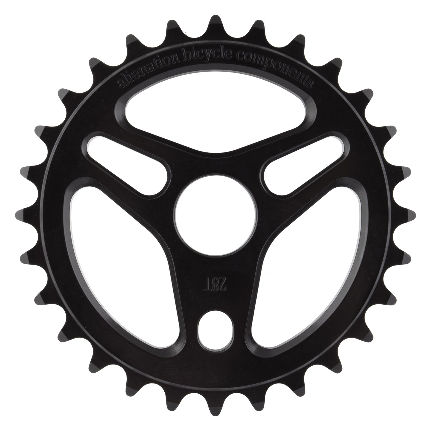 Alienation Enterprise Kettenblatt / Sprocket 28T Black