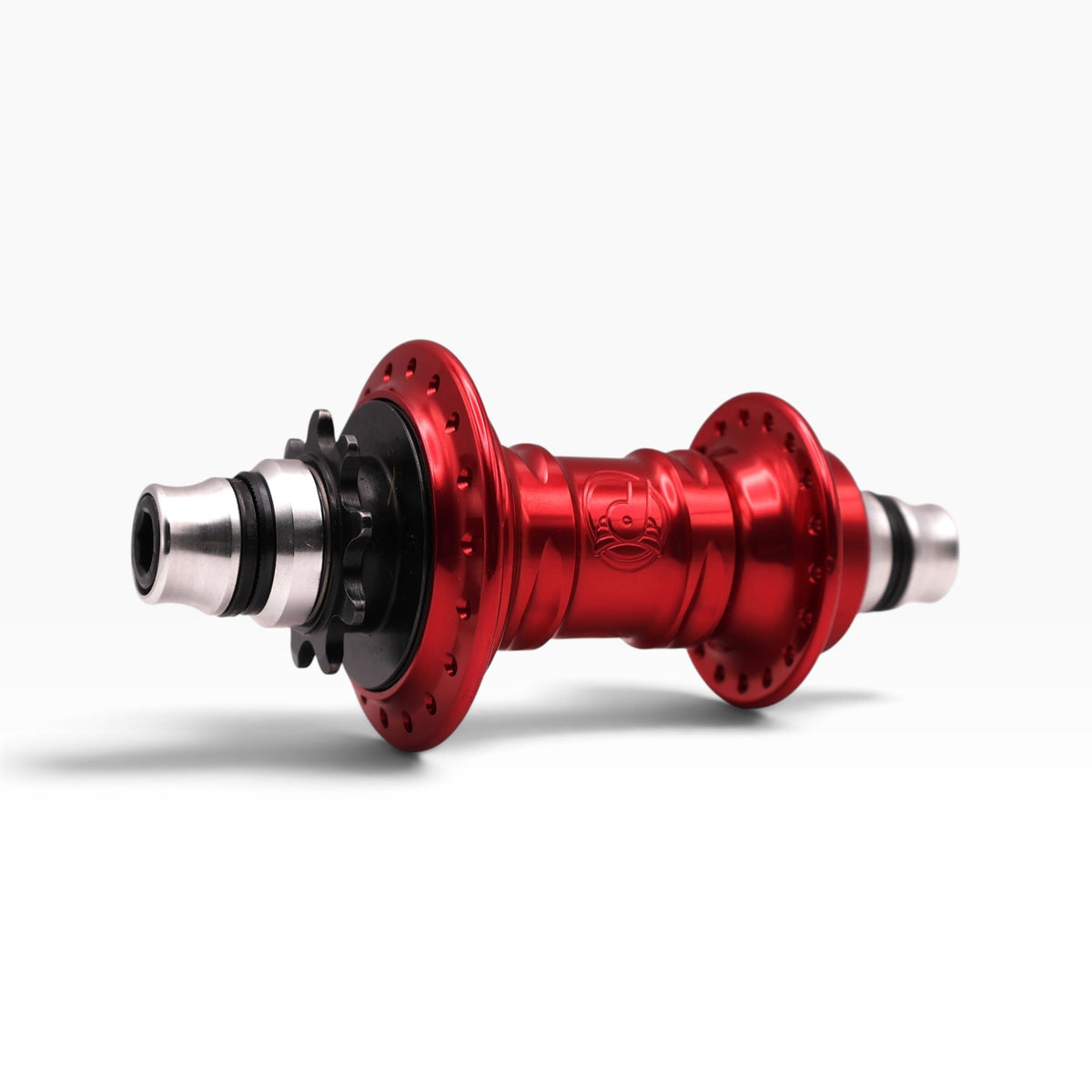 Profile Racing Mini Female LHD Cassette Nabe / Hub Red with Crmo or Titanium Driver