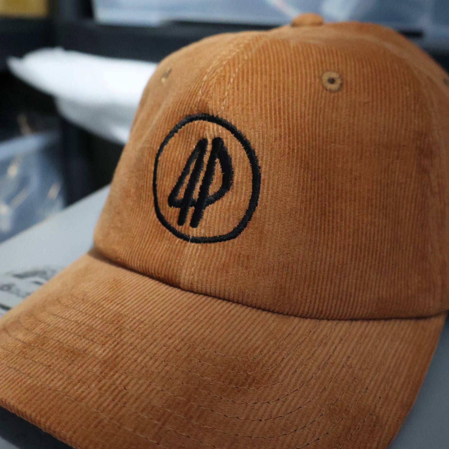 Fourpegsbmx 4P Circle Vintage Kappe / Cap Brown/Black