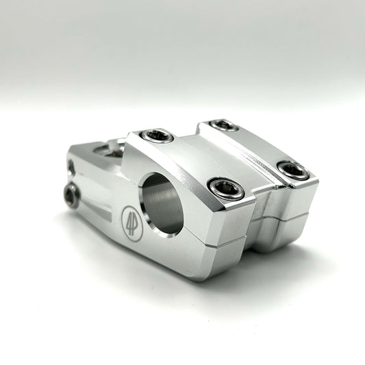 Fourpegsbmx Topload 47mm Vorbau / Stem Polished w/Silver Bolts