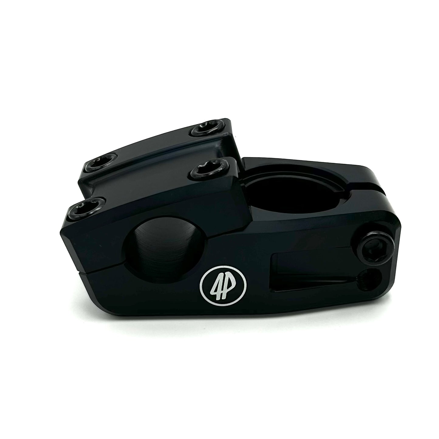 Fourpegsbmx Topload 37mm Vorbau / Stem Black w/Black Bolts