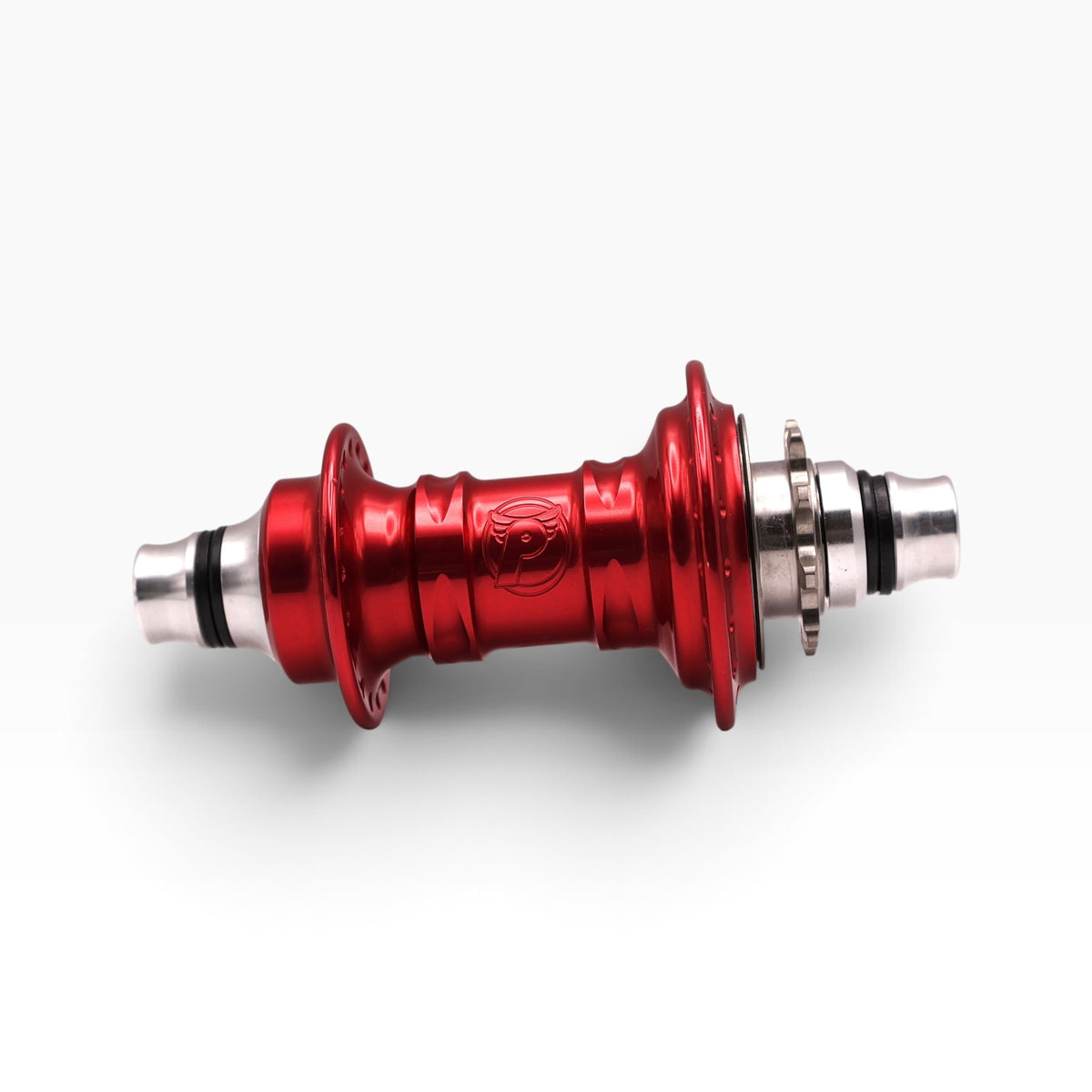Profile Racing Mini Female LHD Cassette Nabe / Hub Red with Crmo or Titanium Driver