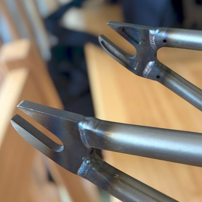 Heresy Ascend X V2 19.5” Raw Rahmen / Frame Flatland