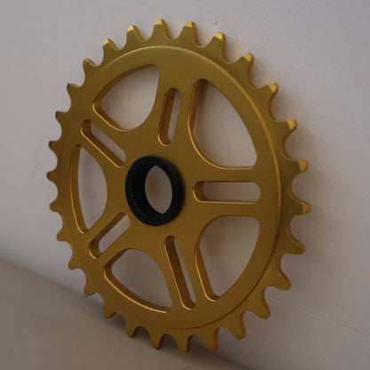 Profile Racing Spline Drive 19mm Kettenblatt / Sprocket 28T Gold