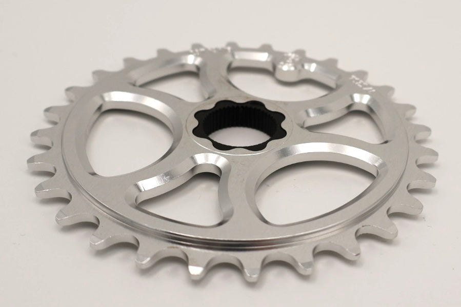 Profile Racing Galaxy Spline Drive 22mm Kettenblatt / Sprocket 28T Polished