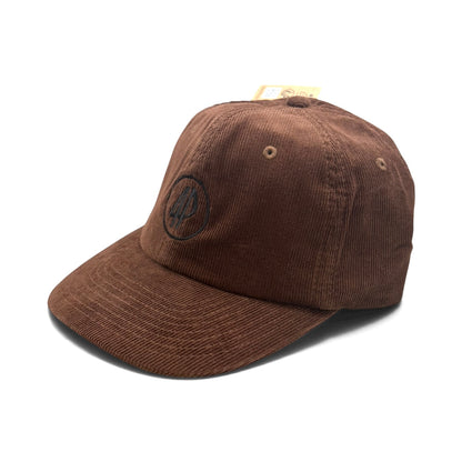 Fourpegsbmx 4P Circle Vintage Corduroy Kappe / Cap Brown/Black