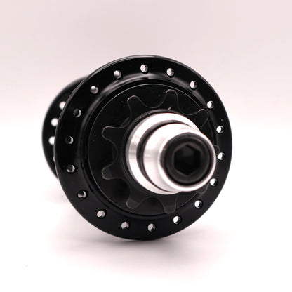 Profile Racing Mini Female RHD Cassette Nabe / Hub Cat´s Eye Black with Crmo or Titanium Driver