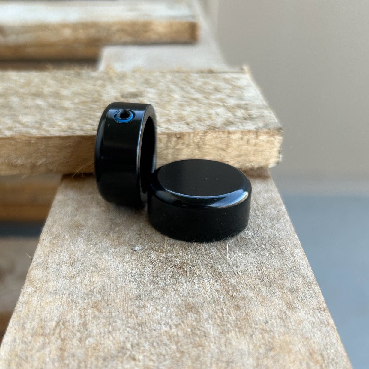 Fourpegsbmx Steel Lenkerenden / Barends Black