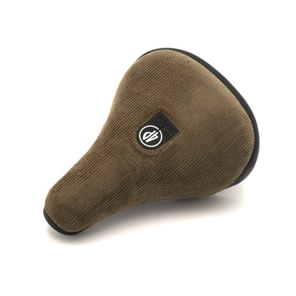 Fourpegsbmx Flatland V3 Corduroy Pivotal Sattel / Seat Green