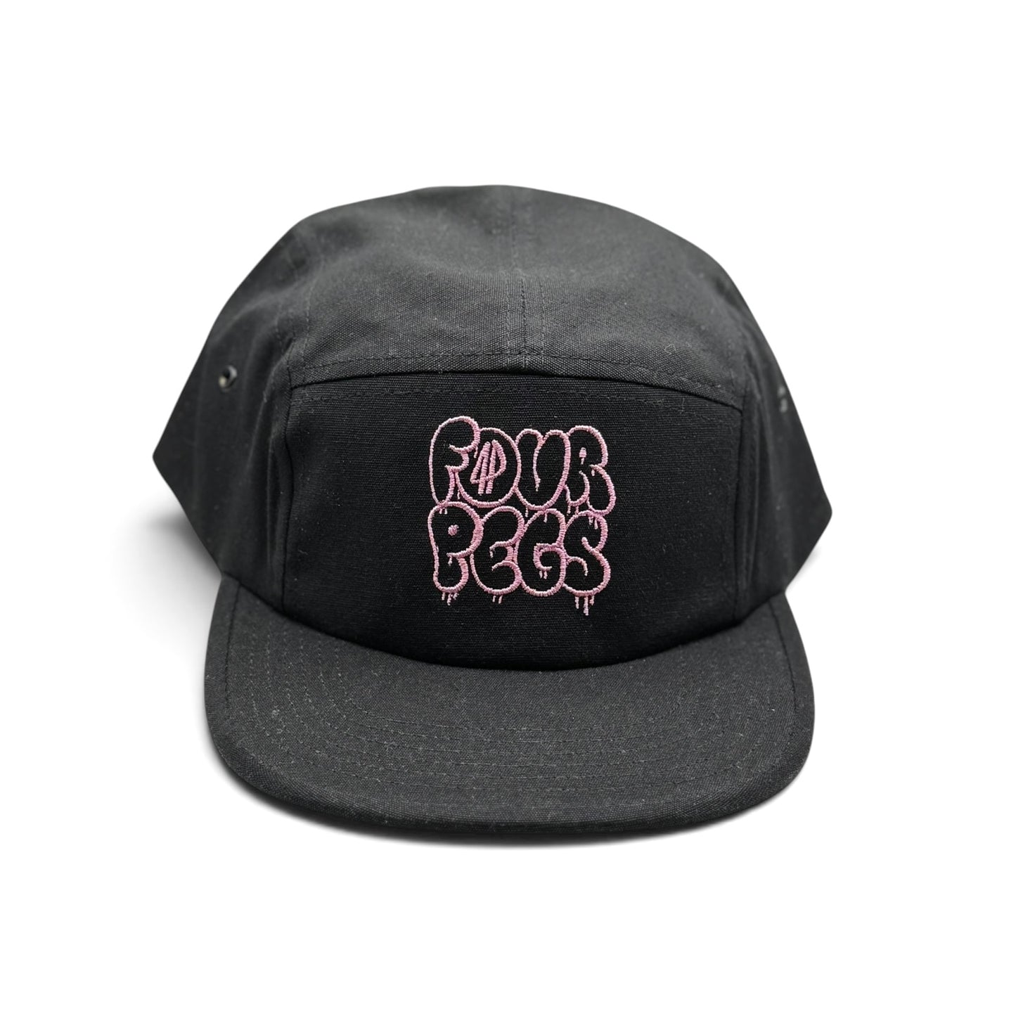 Fourpegsbmx Graffiti Circle Camper Kappe / Cap Black/Pink