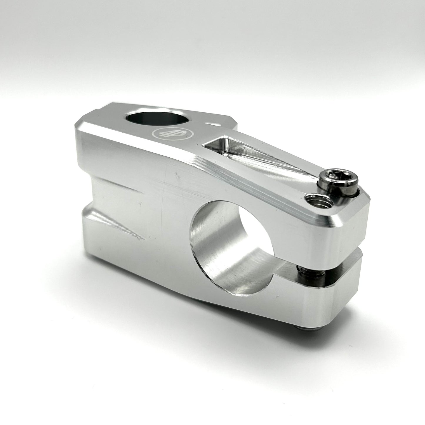 Fourpegsbmx Topload 47mm Vorbau / Stem Polished w/Silver Bolts