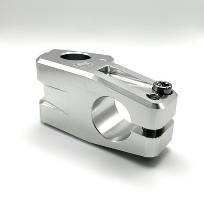 Fourpegsbmx Topload 47mm Vorbau / Stem Polished w/Silver Bolts