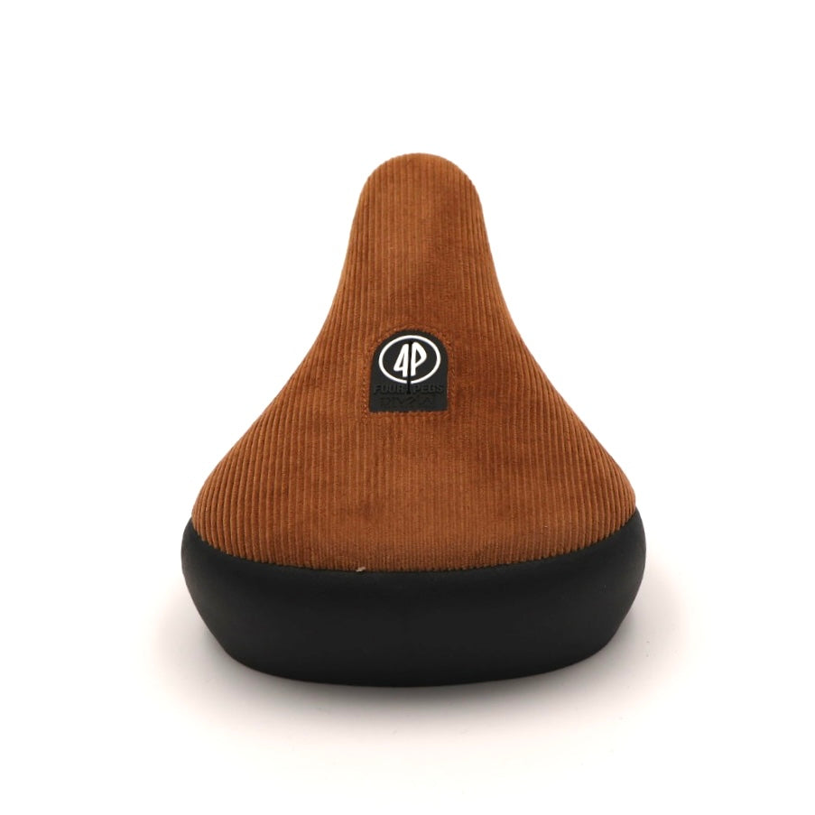 Fourpegsbmx Flatland V3 Corduroy Pivotal Sattel / Seat Brown