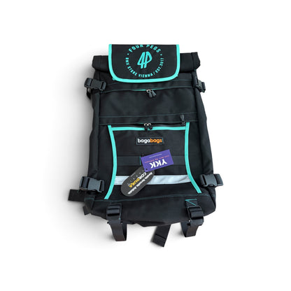 Bagaboo X Fourpegsbmx Collab V2 Large Rucksack / Backpack Black