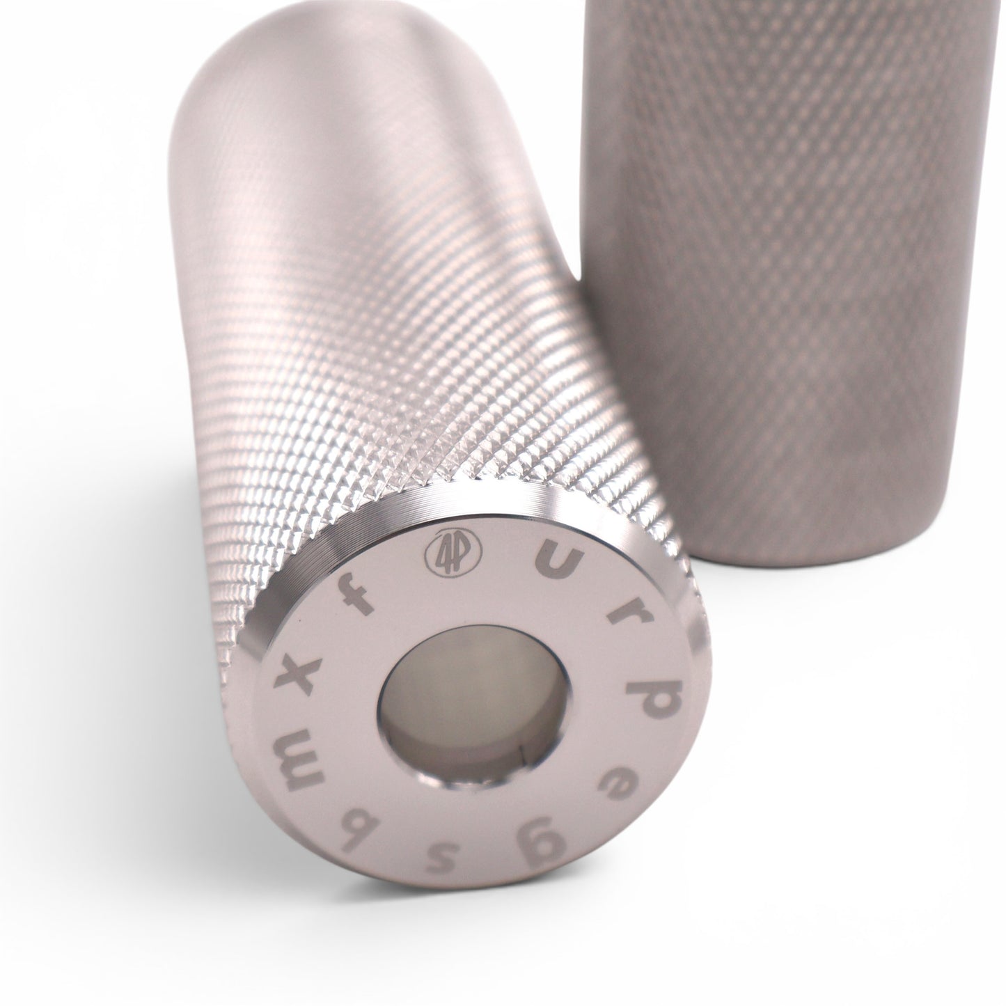 Fourpegsbmx Knurly Silver Pegs Flatland