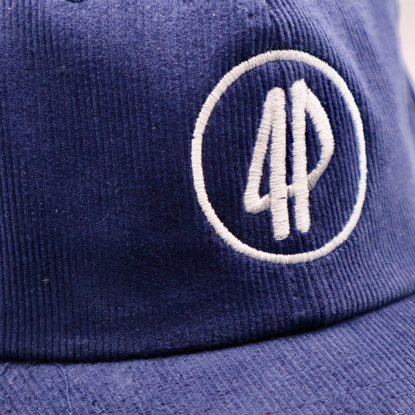 Fourpegsbmx 4P Circle Vintage Kappe / Cap Blue/White