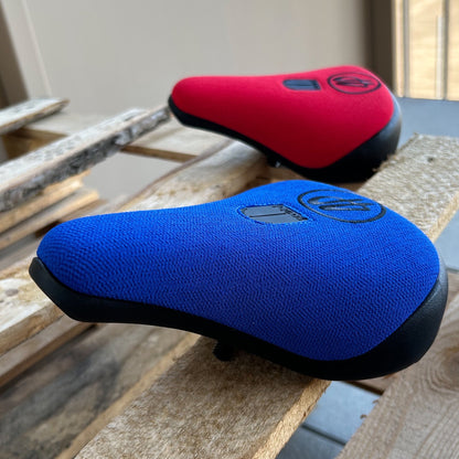 Fourpegsbmx Flatland V2 Pivotal Sattel / Seat Blue