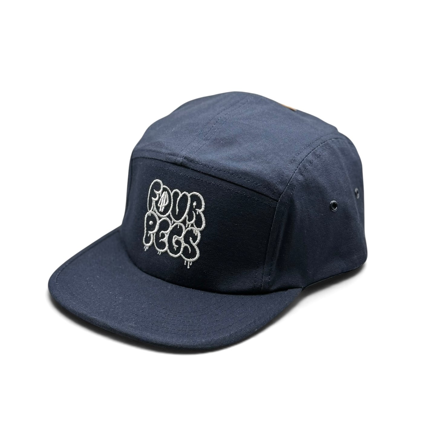 Fourpegsbmx Graffiti Circle Camper Kappe / Cap Blue/White