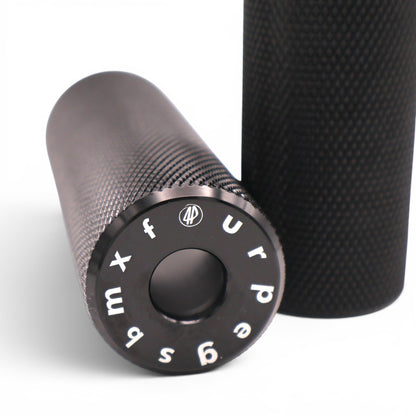 Fourpegsbmx Knurly Black Pegs Flatland
